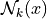 \mathcal{N}_k(x)